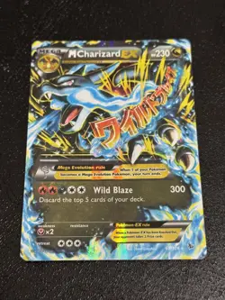 Pokemon TCG Mega M Charizard EX Flashfire Holo Ultra Rare Card 69/106 XY - Image 1