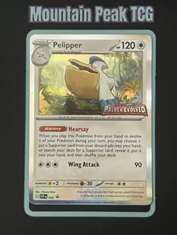 NM Pelipper SVP 022 Scarlet & Violet Promo - Pokemon Card - Image 1