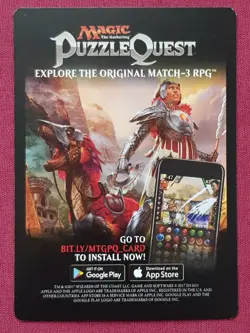 Magic The Gathering DOMINARIA TEFERI HERO OF DOMINARIA EMBLEM token card MTG - Image 2