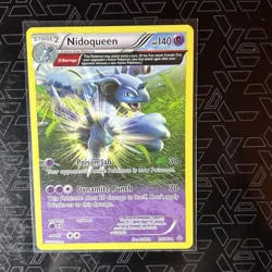 Nidoqueen 69/160 XY Primal Clash Reverse Holo Rare Pokemon TCG Card NM - Image 3