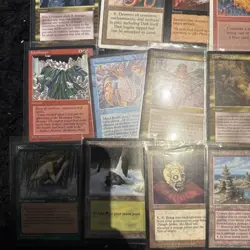 Magic The Gathering Collection VINTAGE Mtg LOT 52 Cards -1993 - 1997 - Image 2