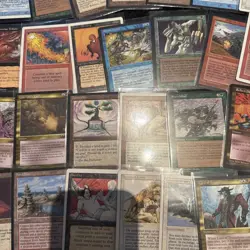 Magic The Gathering Collection VINTAGE Mtg LOT 52 Cards -1993 - 1997 - Image 4