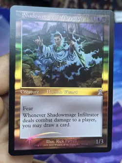 Foil Shadowmage Infiltrator • Pack Fresh / Gradeable • Time Spiral • Mtg (2188) - Image 1