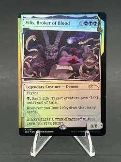Vilis, Broker of Blood (Rainbow Foil) #1567 Secret Lair Drop Series 250001 - Image 1