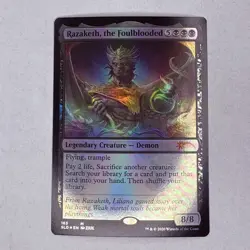 SLD Razaketh, the Foulblooded Secret Lair Drop Foil MTG NM - Image 1