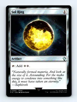 #357 2025 Final Fantasy Commander Sol Ring Uncommon - Image 1