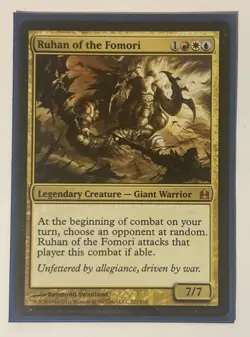 MTG Ruhan of the Fomori: Commander #221 - NM-MT - Image 1