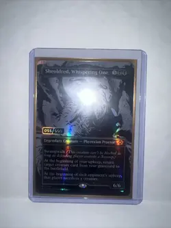 NM Sheoldred Whispering One Serialized 55/500 MTG Phyrexia multiverse legends - Image 2