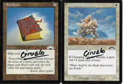 COMPLETE SET of MTG M:tG of Ciruelo-SIGNED EXODUS ARTIST PROOF S! - Image 1