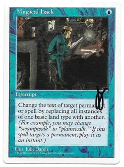 COMPLETE Set of MTG M:tG FIFTH EDITION PROOF Julie Baroh-SIGNED ARTIST PROOF! - Image 1