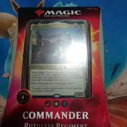 Magic The Gathering 2020 commander deck Ruthless Regiment - Image 1