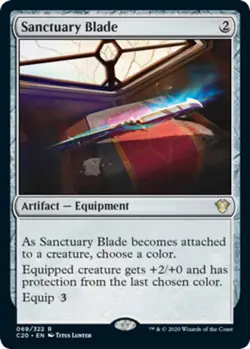 1x Sanctuary Blade - Commander 2020 - Near Mint, English - MTG! - Image 1