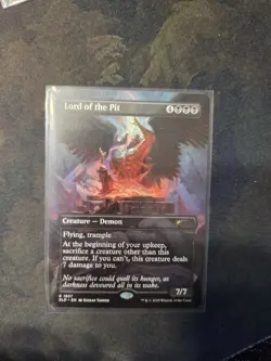 Lord of the Pit - MTG Secret Lair Artist Series KIERAN YANNER non foil Magic - Image 1