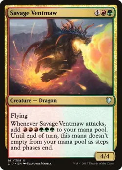 Savage Ventmaw - 191 - NM - Commander 2017 (C17) - MTG - Image 1