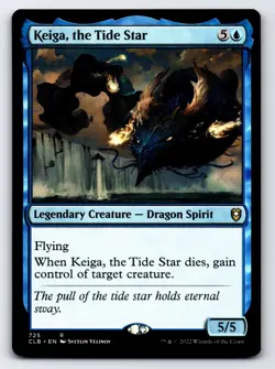 Keiga, the Tide Star R Commander Legends: Battle for Baldur's Gate # 725 NM Norm - Image 1