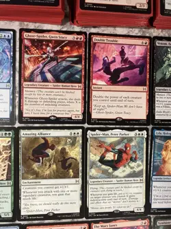 MTG Magic Spider-Man Welcome Decks Set Of All 5 Colors, Venom, Miles, Gwen - Image 3