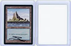 Island Mirage #336 Signed Douglas Shuler Artist Proof MTG - Image 3