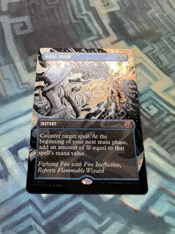 Textured Foil Mana Drain NM Unplayed Outlaws of Thunder Junction: Breaking News - Image 4