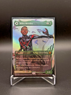 Miles Morales (0234) (Borderless) Marvel's Spider-Man Foil - Image 1