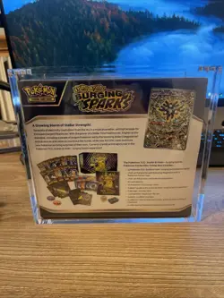 Surging Sparks Elite Trainer Box ETB Pokemon Center Exclusive New Sealed W/Case - Image 3