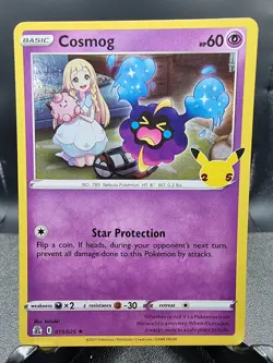 Cosmog Holo Rare - Celebrations Pokemon TCG Trading Card 13/25 - Image 1
