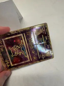 Ancient Mew Pokemon Card - HEAVY DAMAGE WITH FOLDS - Image 3