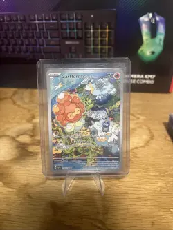 Castform Sunny Form 195/191SV08: Surging Sparks Holo Pokemon TCG - Image 1