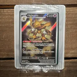 Alakazam 009 Mega Evolution ETB Promo Pokemon TCG SEALED - Image 1