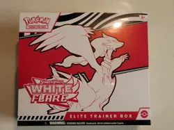 Pokemon TCG Scarlet & Violet White Flare Elite Trainer Box Factory Sealed ETB - Image 1
