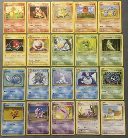 Pokemon Cards Lot Evolutions Charmander Onix Koffing Rare Dewgong Electrode +mor - Image 1