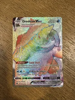 Pokemon Drednaw VMAX 75/73 Champions Path Secret Rare Holo - Image 1