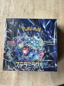 Pokemon Scarlet & Violet Stellar Miracle Booster Box Japanese. 30 Packs! SEALED - Image 2