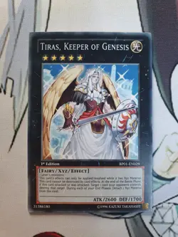 Tiras, Keeper of Genesis BP01-EN029 Rare 1st Edition NM/LP Condition - Image 1