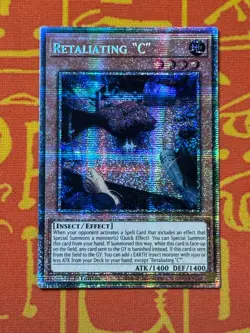 YUGIOH RETALIATING "C" STARLIGHT RARE 1ST EDITION NM MP25-EN027 - Image 1
