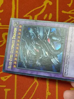 YUGIOH BLUE-EYES ULTIMATE DRAGON ULTRA RARE 1ST EDITION EXCELLENT LDK2-ENK40 - Image 5