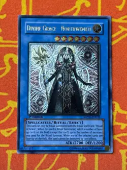 YUGIOH DIVINE GRACE - NORTHWEMKO ULTIMATE RARE 1ST EDITION NEAR MINT SOVR-EN039 - Image 1