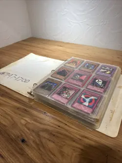 Yugioh Lot - Binder Of Cards - Konami 1996 - Image 2