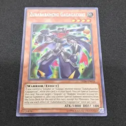 Zubababancho Gagagacoat LED6-EN035 Unlimited Rare NM Near Mint Yu-Gi-Oh! Card - Image 3