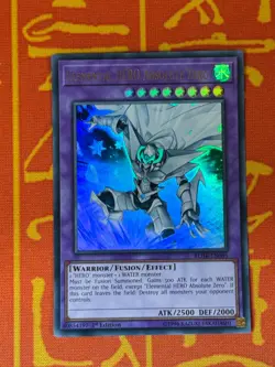 YUGIOH ELEMENTAL HERO ABSOLUTE ZERO ULTRA RARE 1ST NM BLHR-EN065 - Image 1