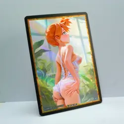 MISTY Waifu Anime Card LIMITED 1/1 Custom TCG Holo Goddess Story ACG T11929 - Image 2