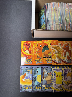 Huge Collection Bulk Lot 400 Topps Series 1-2 TV Animation Pokemon Cards Vintage - Image 2
