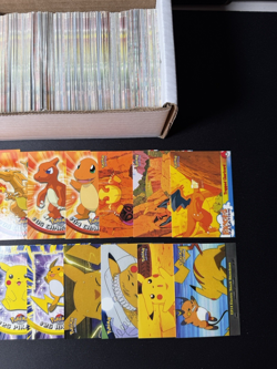 Huge Collection Bulk Lot 400 Topps Series 1-2 TV Animation Pokemon Cards Vintage - Image 3