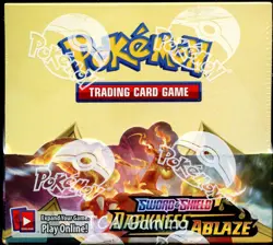 SWSH Darkness Ablaze SEALED Booster Box (36 Packs of Pokemon Cards) - Image 1