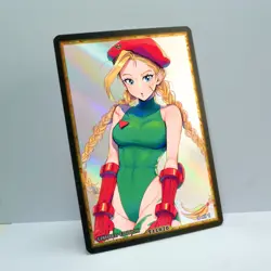 CAMMY WHITE Waifu Anime Card LIMITED 1/1 Custom TCG Holo T11870 - Image 2