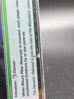 Chaotic Card : Dmg Mount Pillar Reservoir Liberated Alliances Unraveled Rare - Image 2