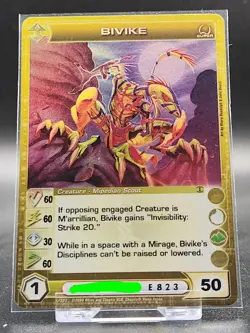 Chaotic Card : Bivike BTD First Edition Super Rare creature - Image 1
