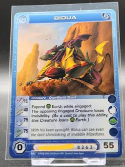 Chaotic Card : Bidua Fire And Stone First Edition Common creature - Image 1