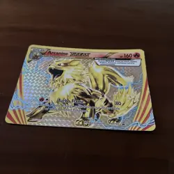 Arcanine BREAK XY180 Black Star Promo JUMBO Pokemon Card Oversized *MP* - Image 1