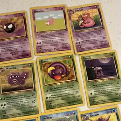 20 Fossil Pokemon Card Lot Vintage WOTC No Dups Commons, Uncommons, Rares - Image 3