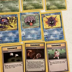 20 Fossil Pokemon Card Lot Vintage WOTC No Dups Commons, Uncommons, Rares - Image 4